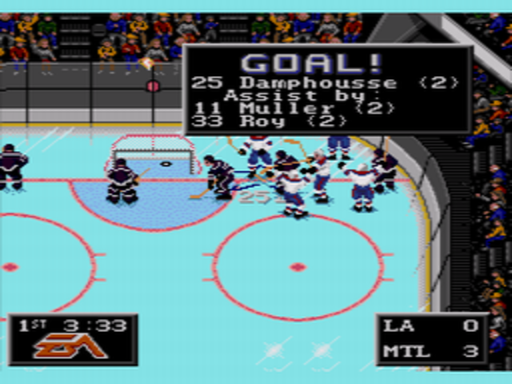 NHL 94 screenshot 3 for Sega Mega CD